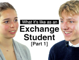 VIDEO: High School Exchange Students Interview Each Other