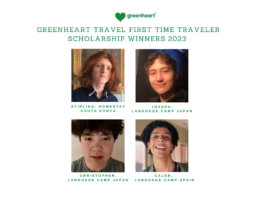 Meet the 2023 First Time Traveler Scholarship Winners!